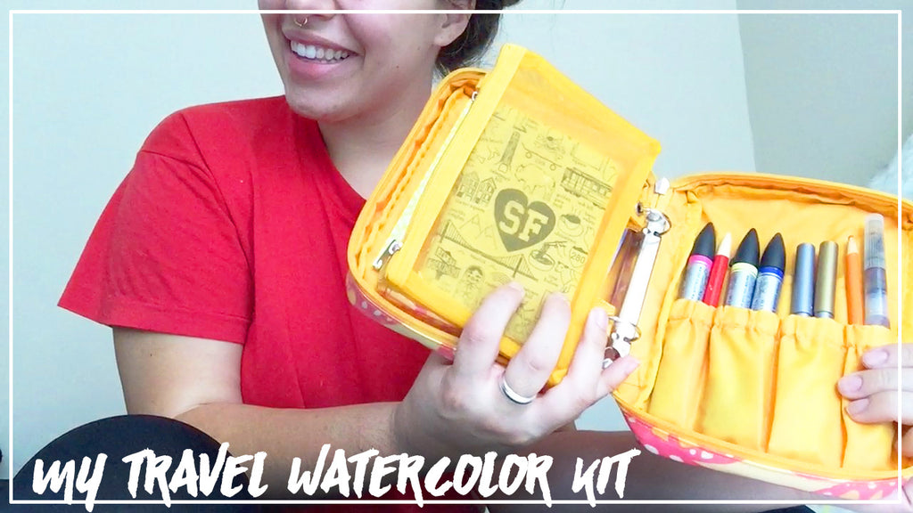 My DIY Travel Watercolor Kit