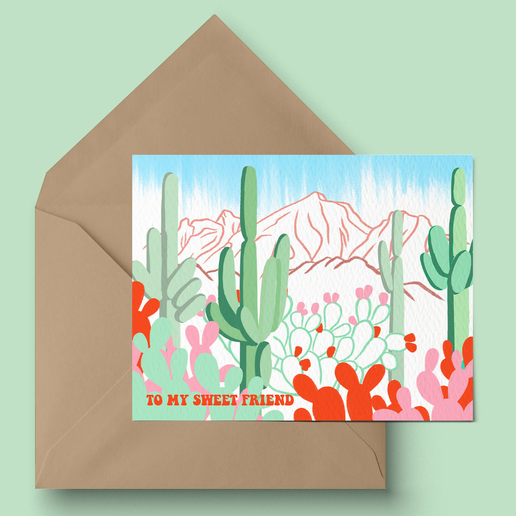 "Sonoran Spectacle" Greeting Card
