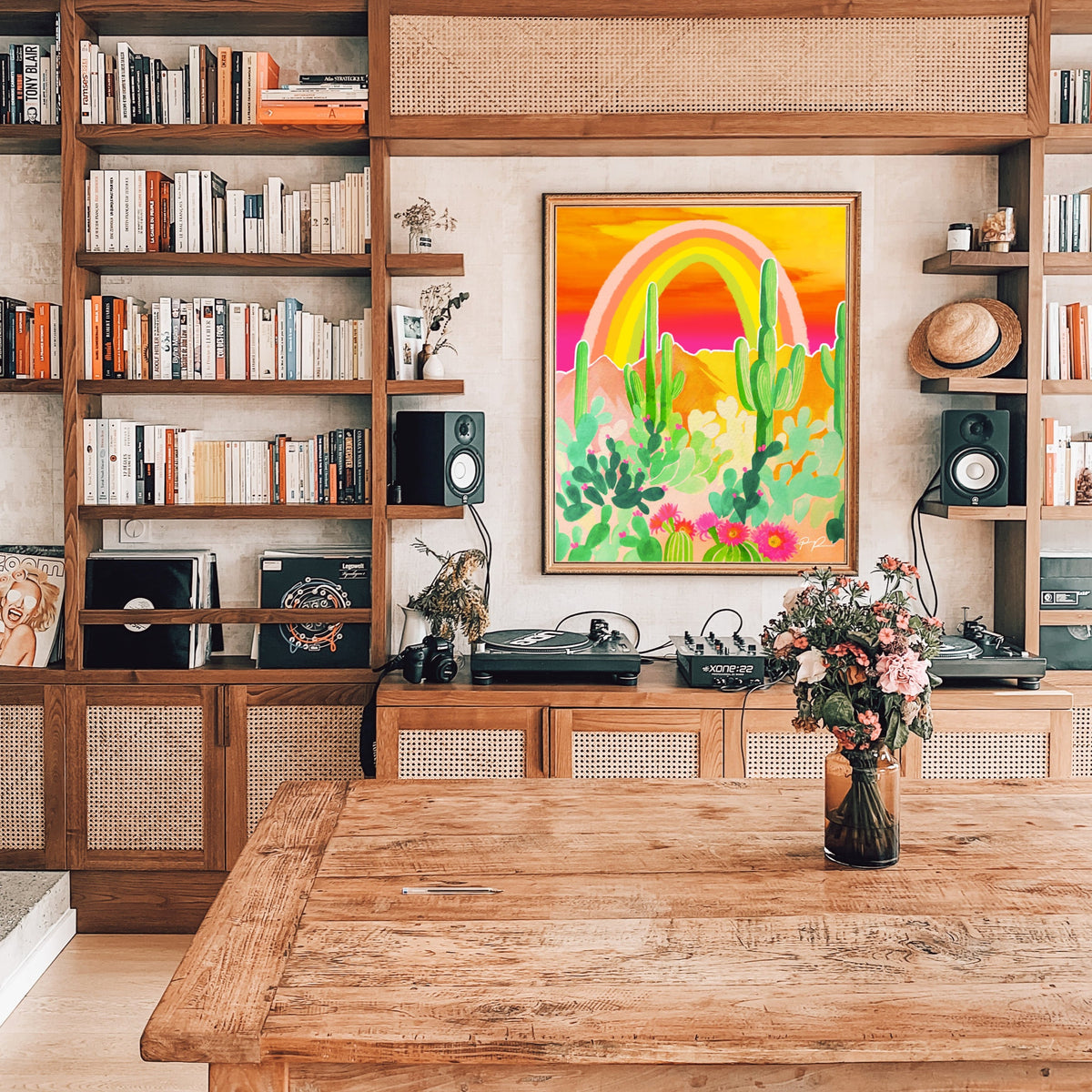 フランシュリッペ　キャンバス　アート VibrantVoyage_Styled_PaigePopp