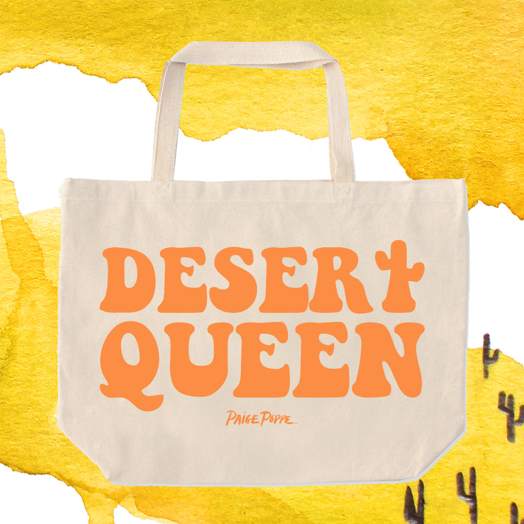 "Desert Queen" Tote Bag