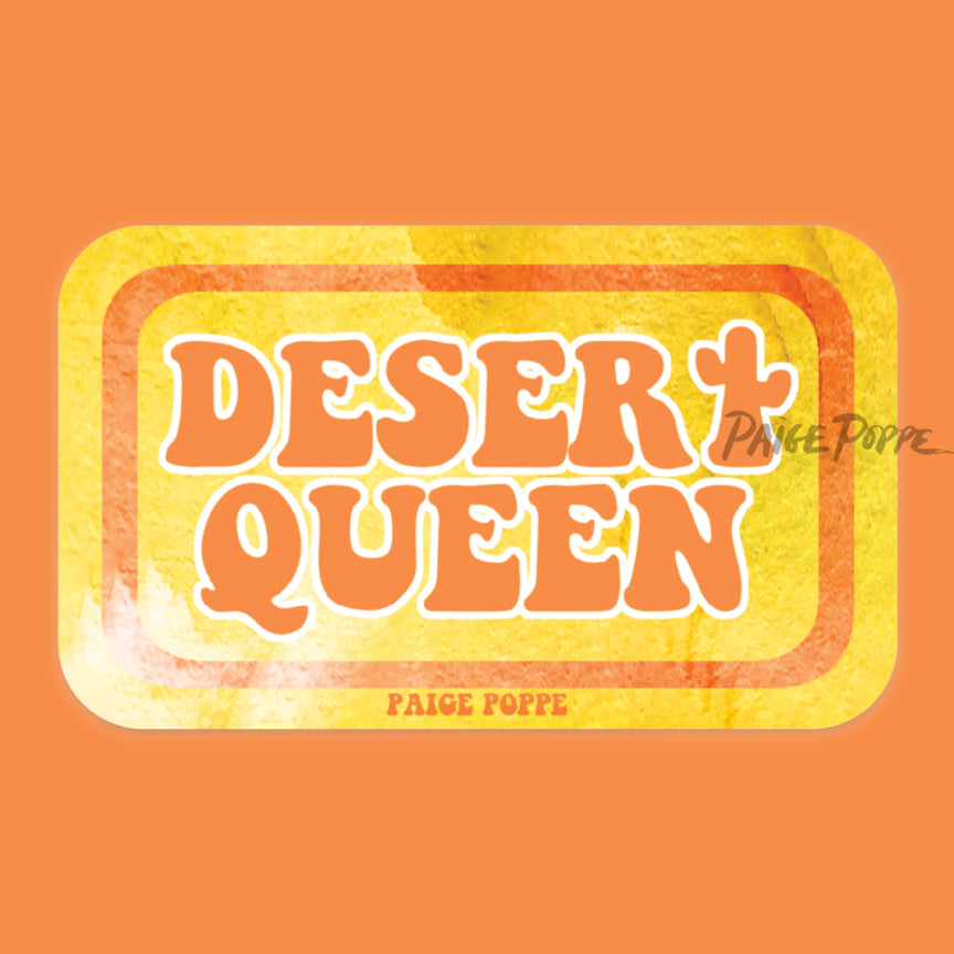"Desert Queen" Sticker