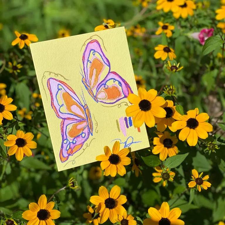 "Butterfly Babe" Greeting Card