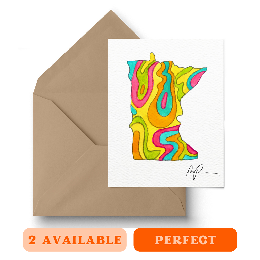 "Vibrant Minnesota" Greeting Card