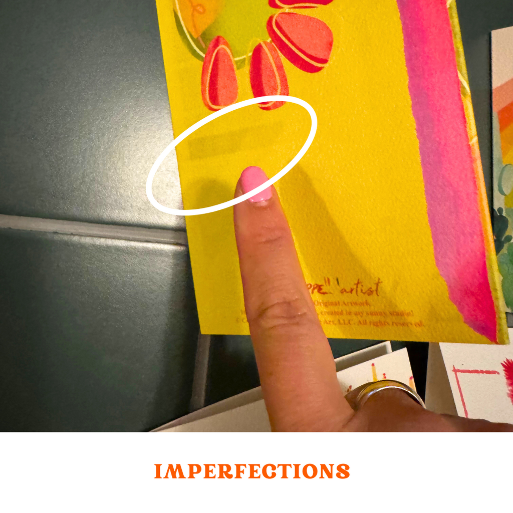 Set of 5 - Imperfect Greeting Cards