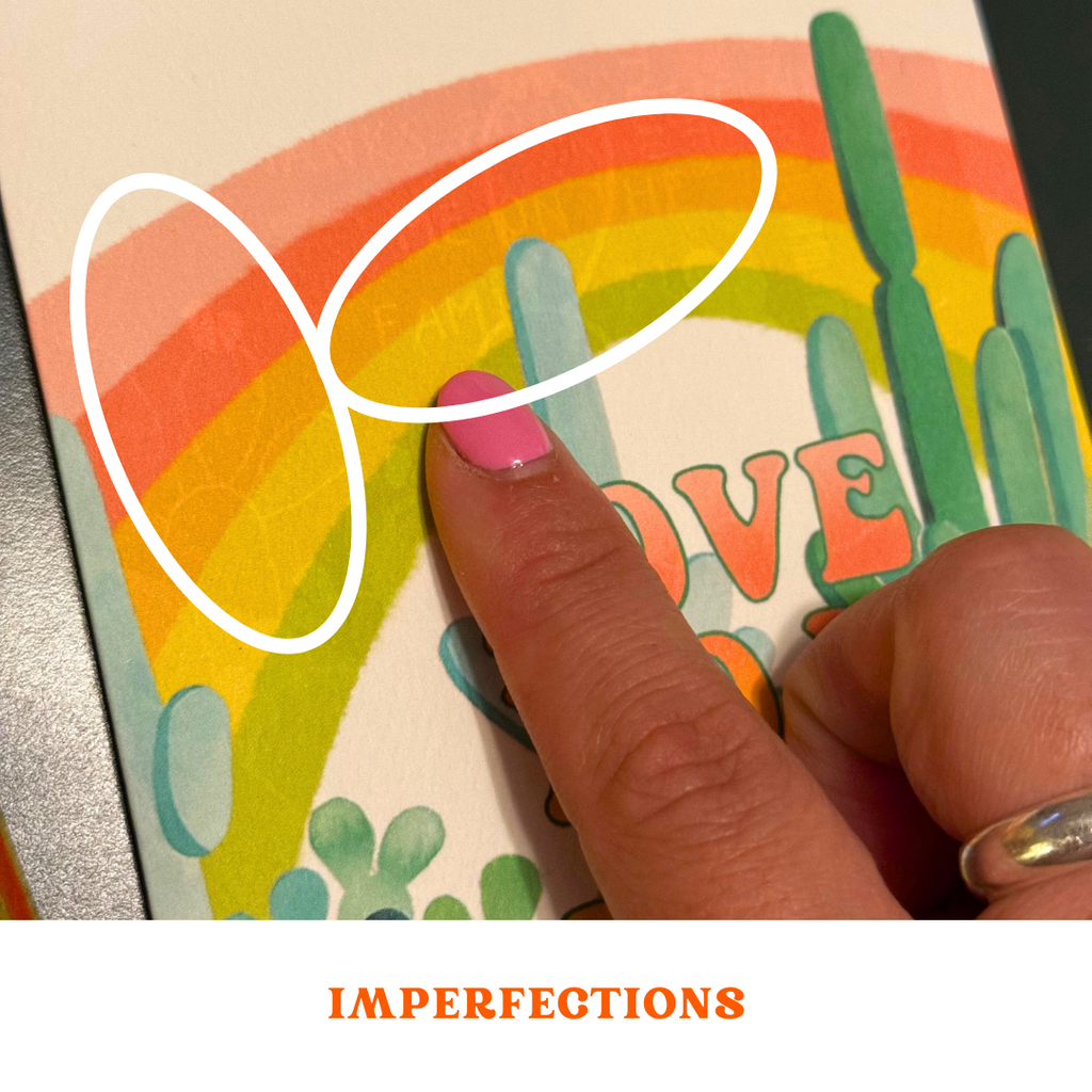 Set of 5 - Imperfect Greeting Cards