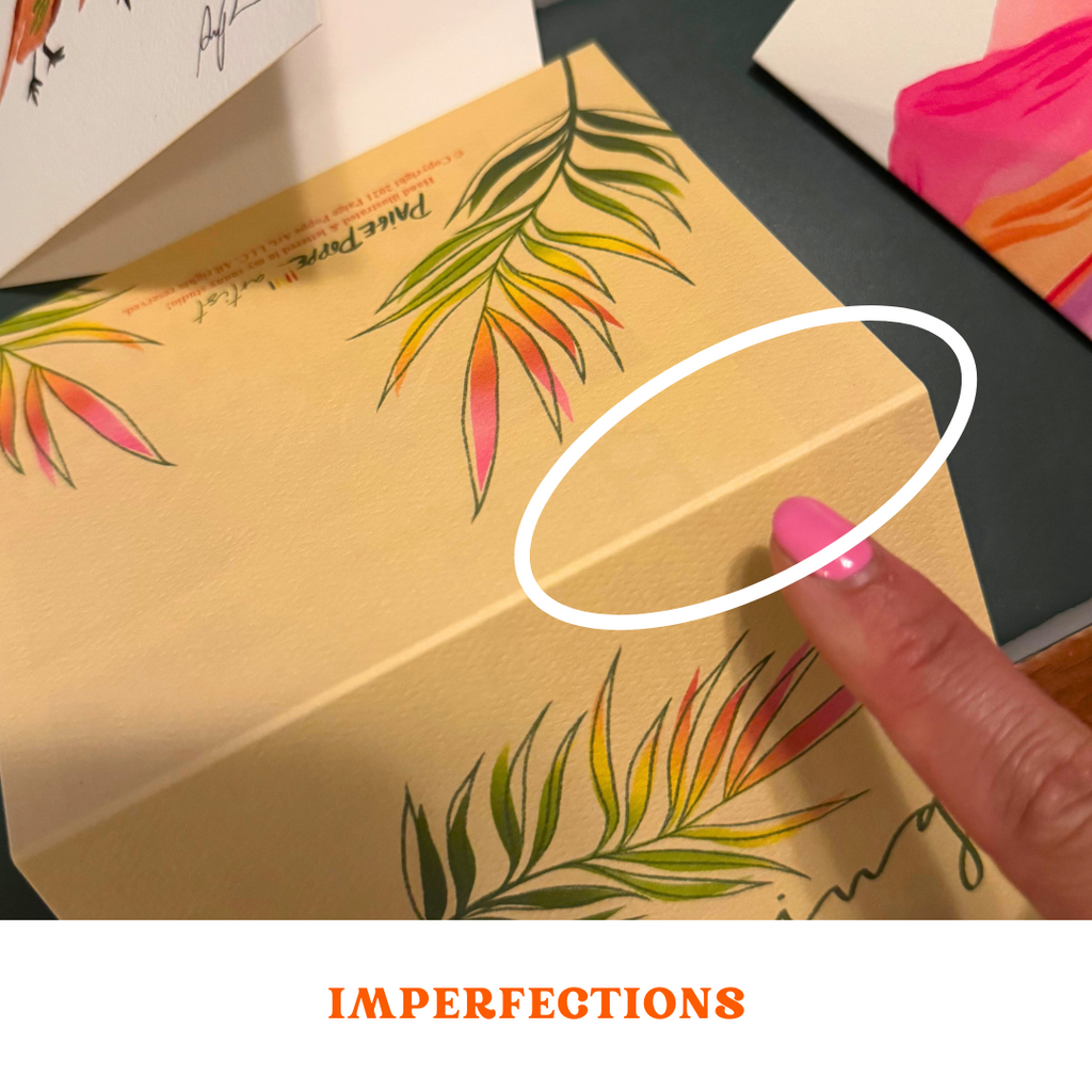 Set of 5 - Imperfect Greeting Cards