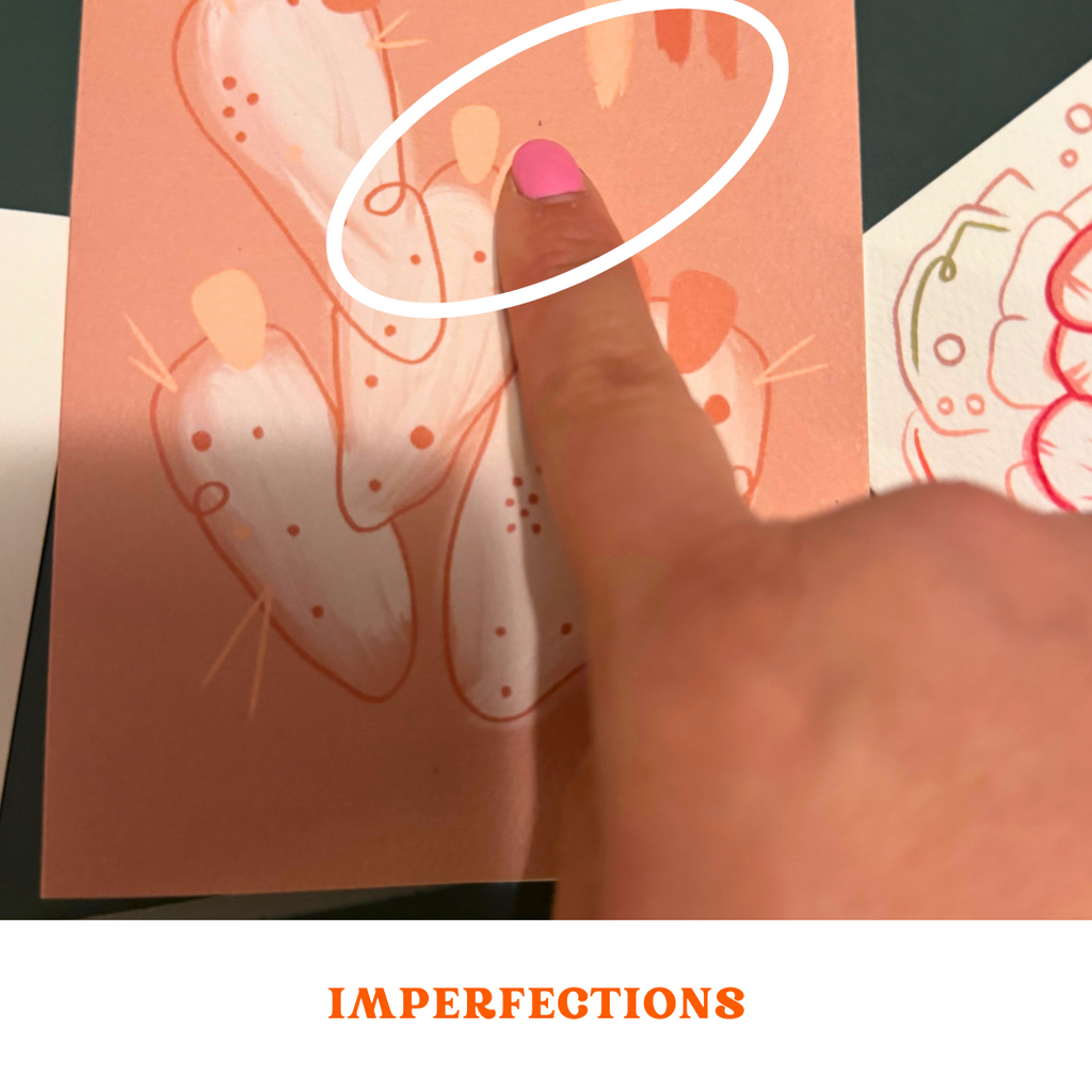 Set of 5 - Imperfect Greeting Cards