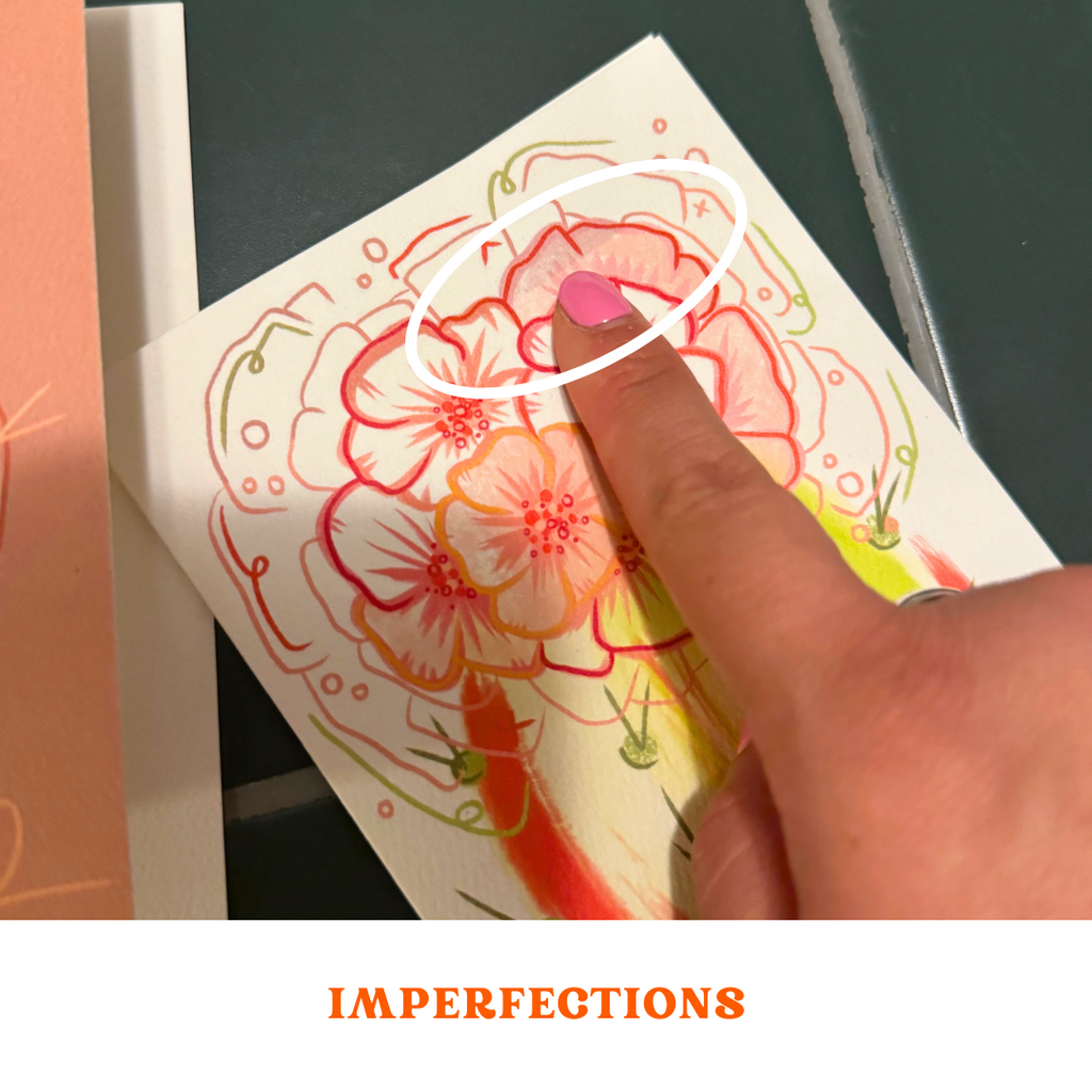 Set of 5 - Imperfect Greeting Cards