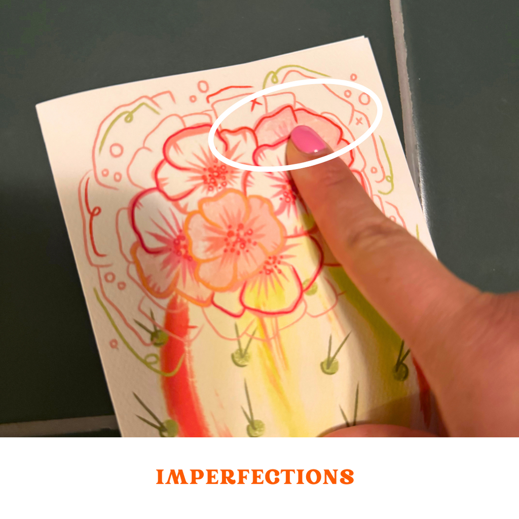 Set of 5 - Imperfect Greeting Cards