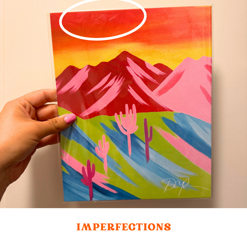 "Technicolor Sonora" Imperfect, 8x10 Art Print
