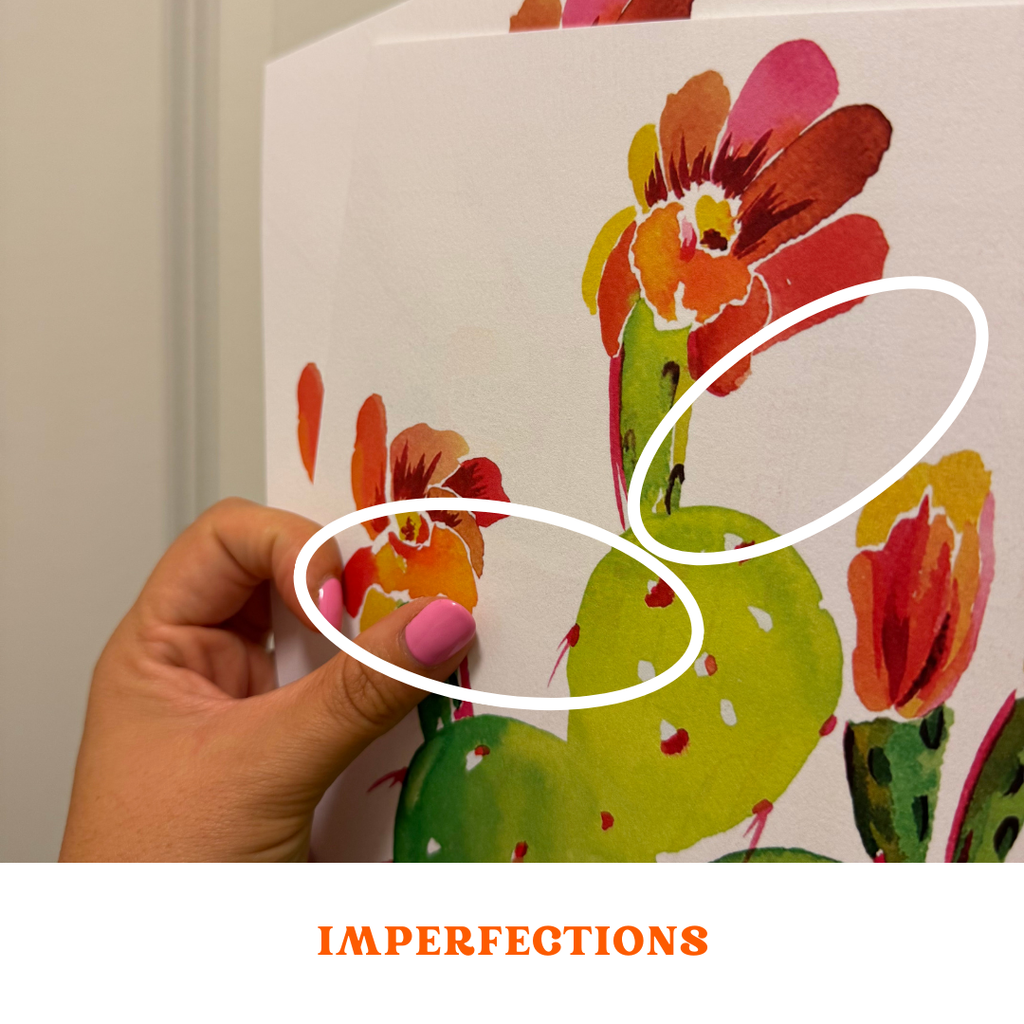 "Technicolor Blossoms" Imperfect, 8x10 Art Print