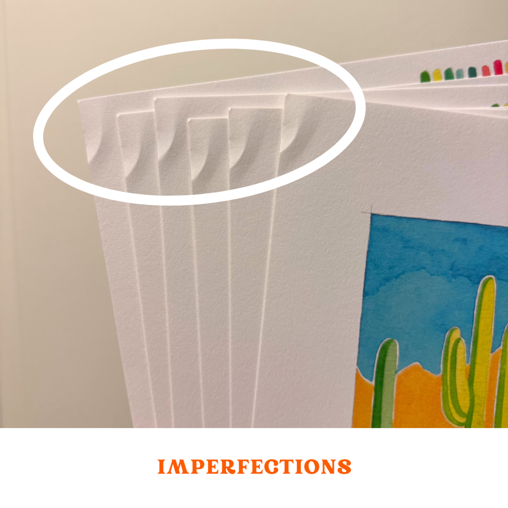 "Desert Sketchbook" Imperfect, 8x10 Art Print