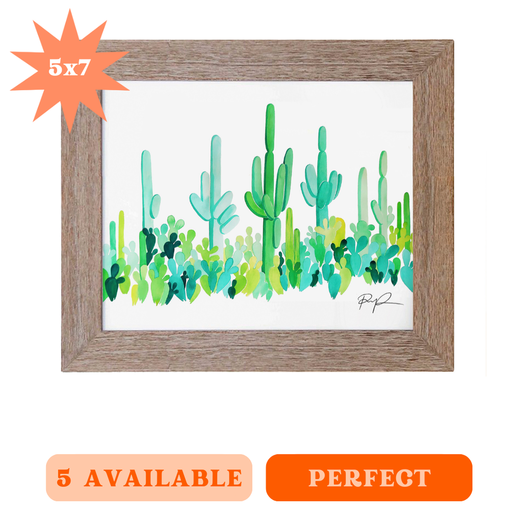 "Emerald Valley" 5x7 Art Print