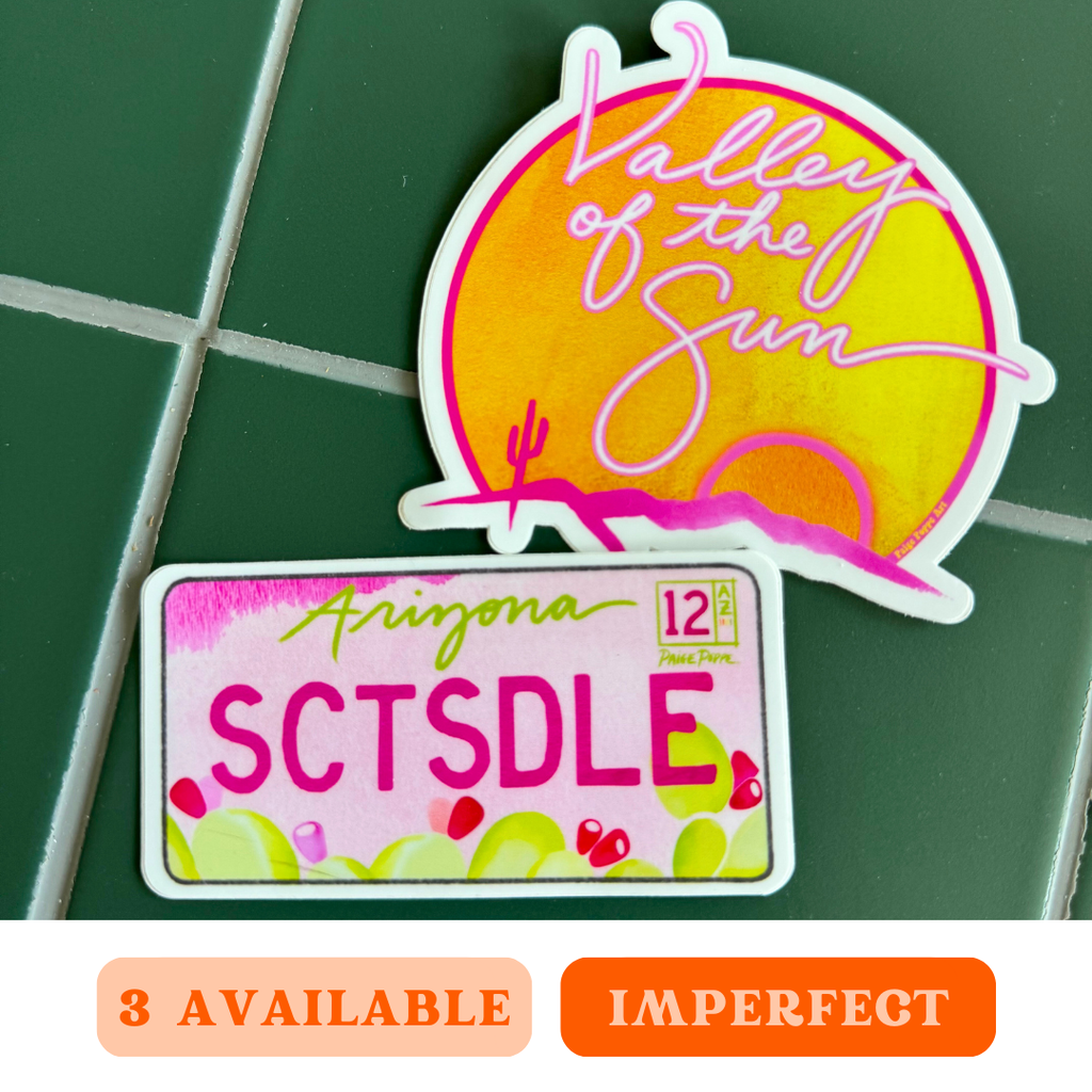 Set of 2 - Imperfect Sticker Pack