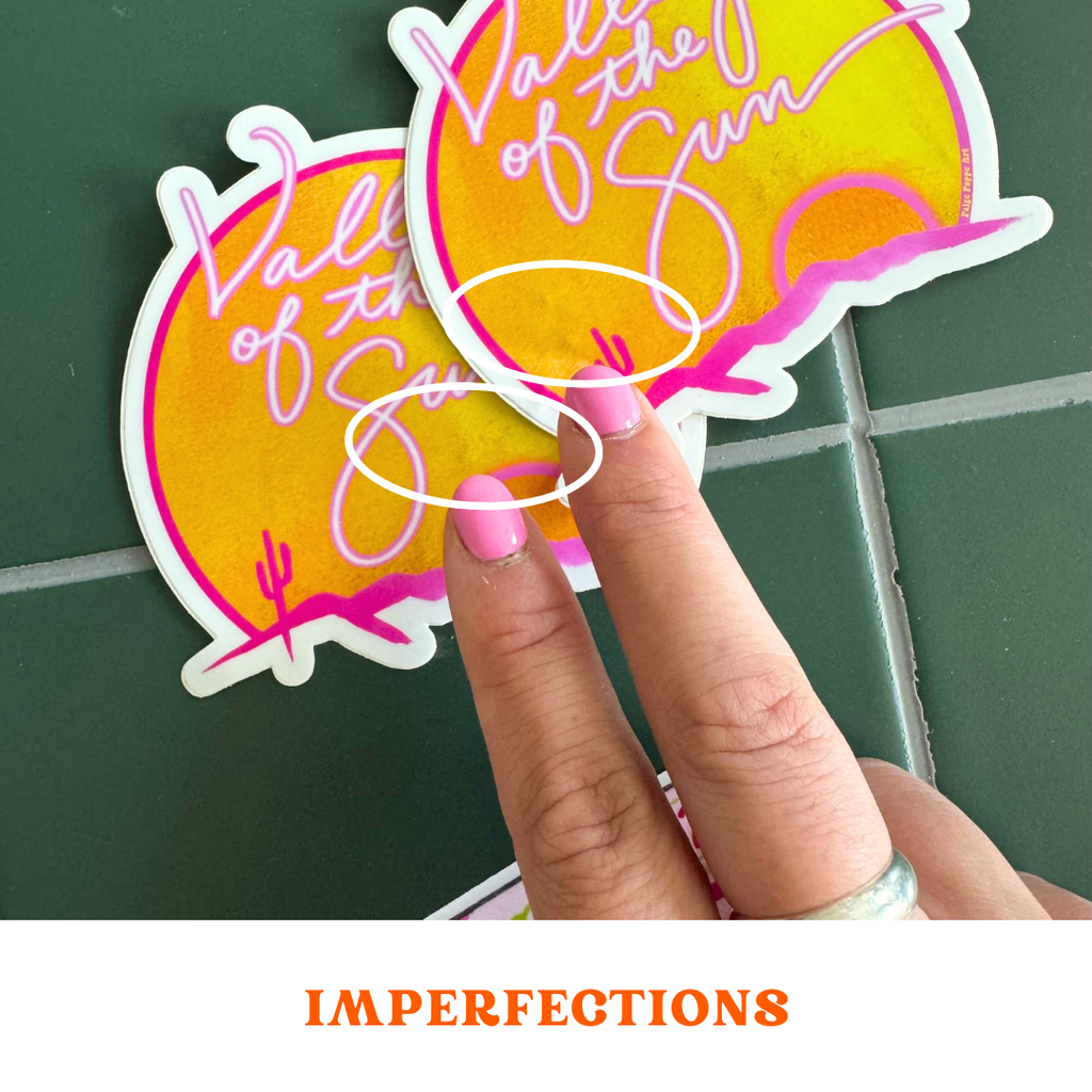 Set of 2 - Imperfect Sticker Pack