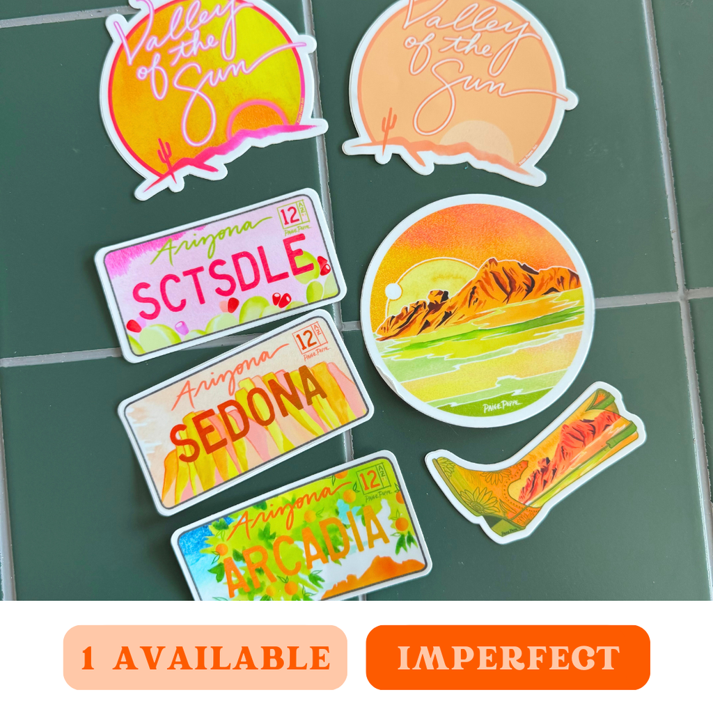 Set of 7 - Imperfect Sticker Pack