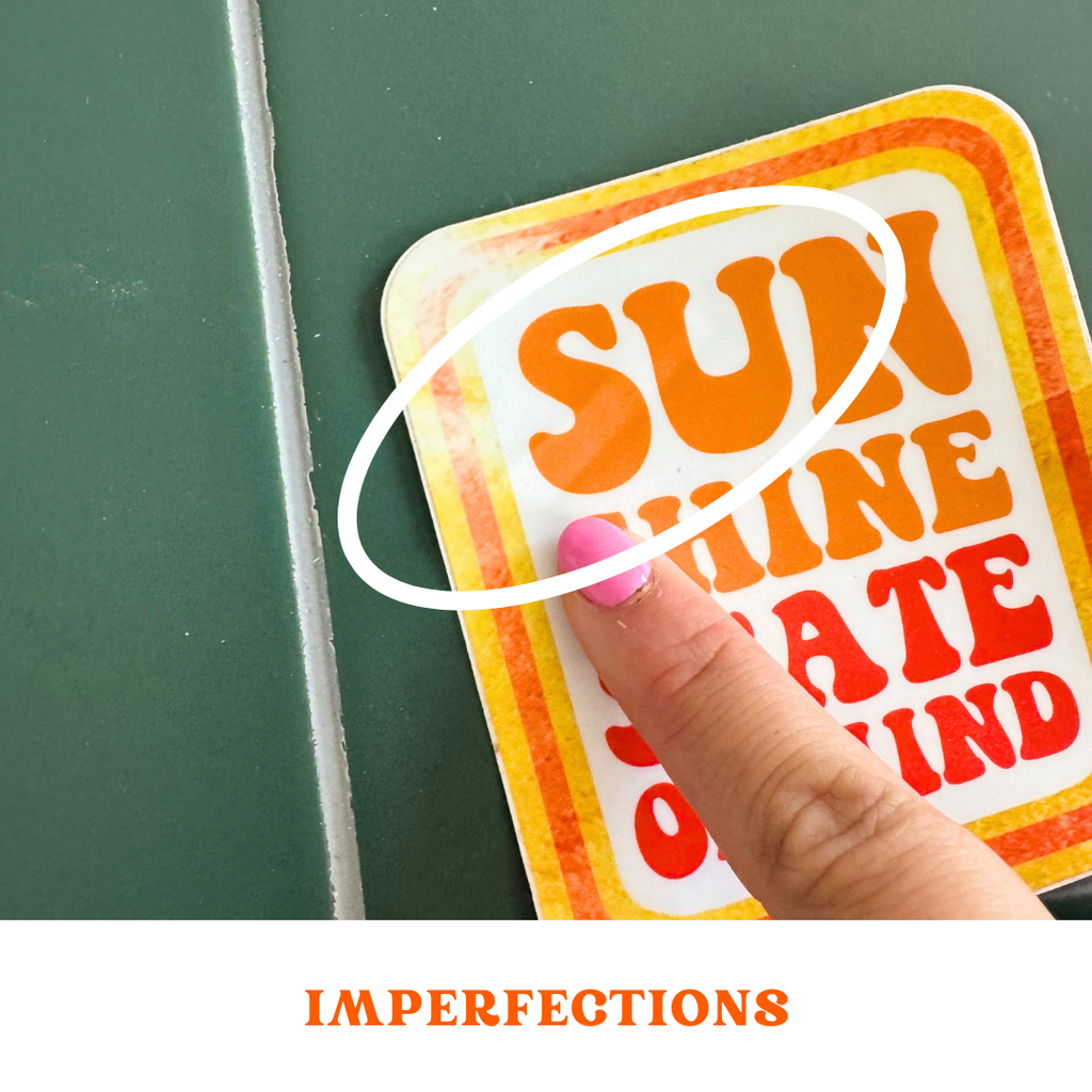 Set of 4 - Imperfect Sticker Pack
