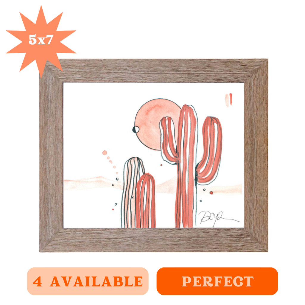"Desert Milk" 5x7 Art Print