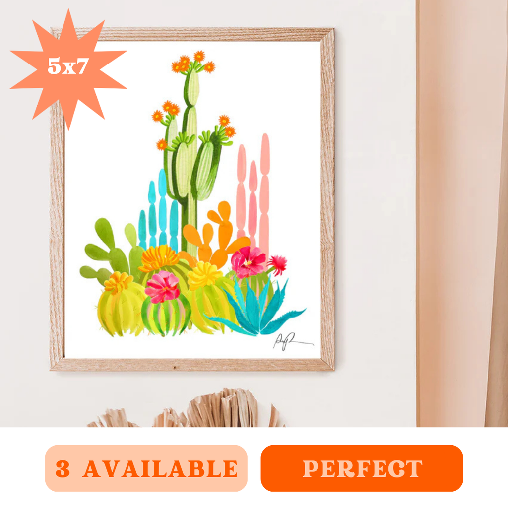 "Desert Whimsy" 5x7 Art Print