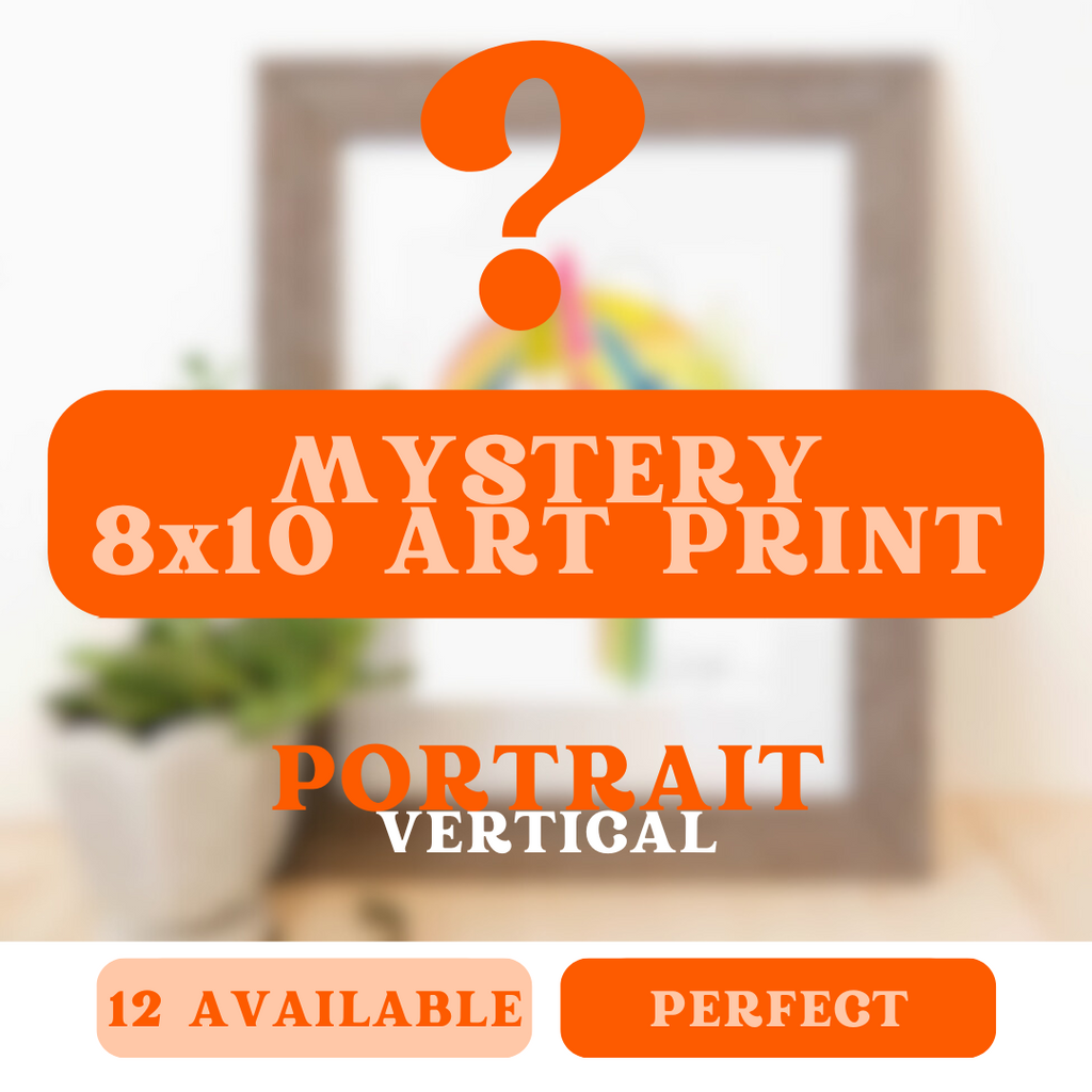 Mystery 8x10 Portrait Art Print: Studio SALE
