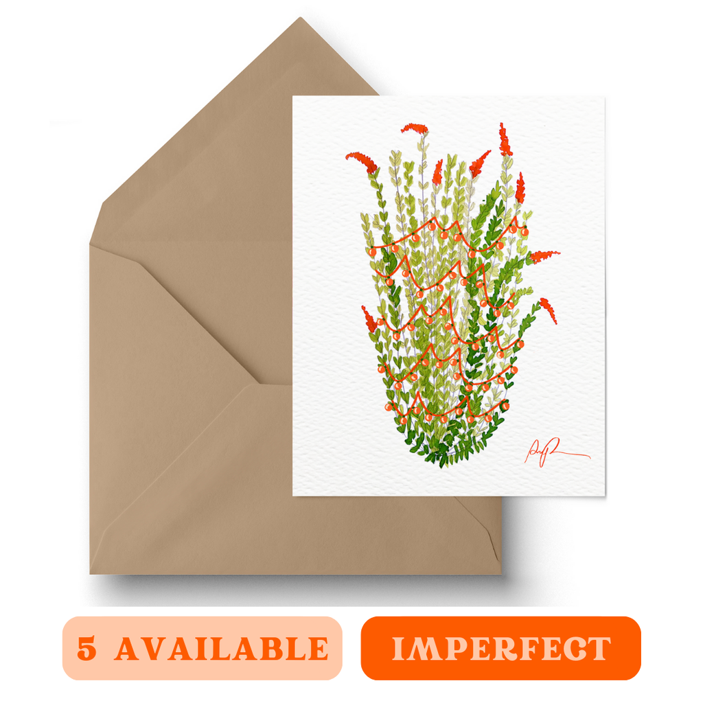 "Festive Ocotillo" Holiday Card