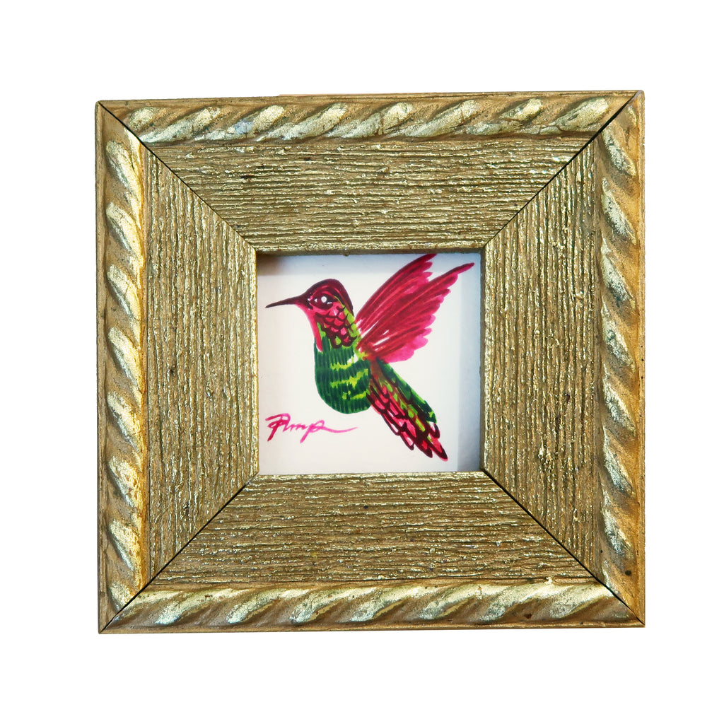 "Spring Wings" Framed Original Watercolor