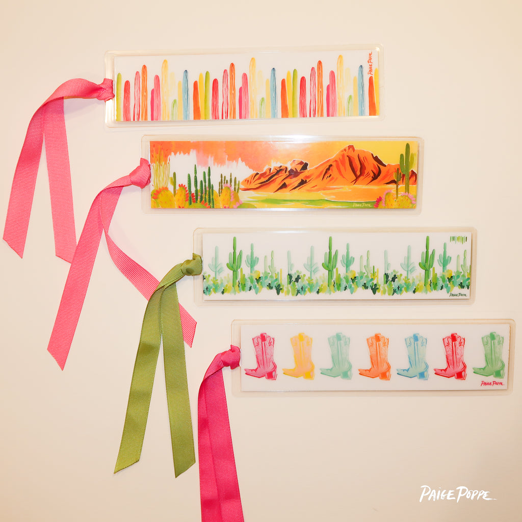 "Emerald Valley" Ribboned Bookmark