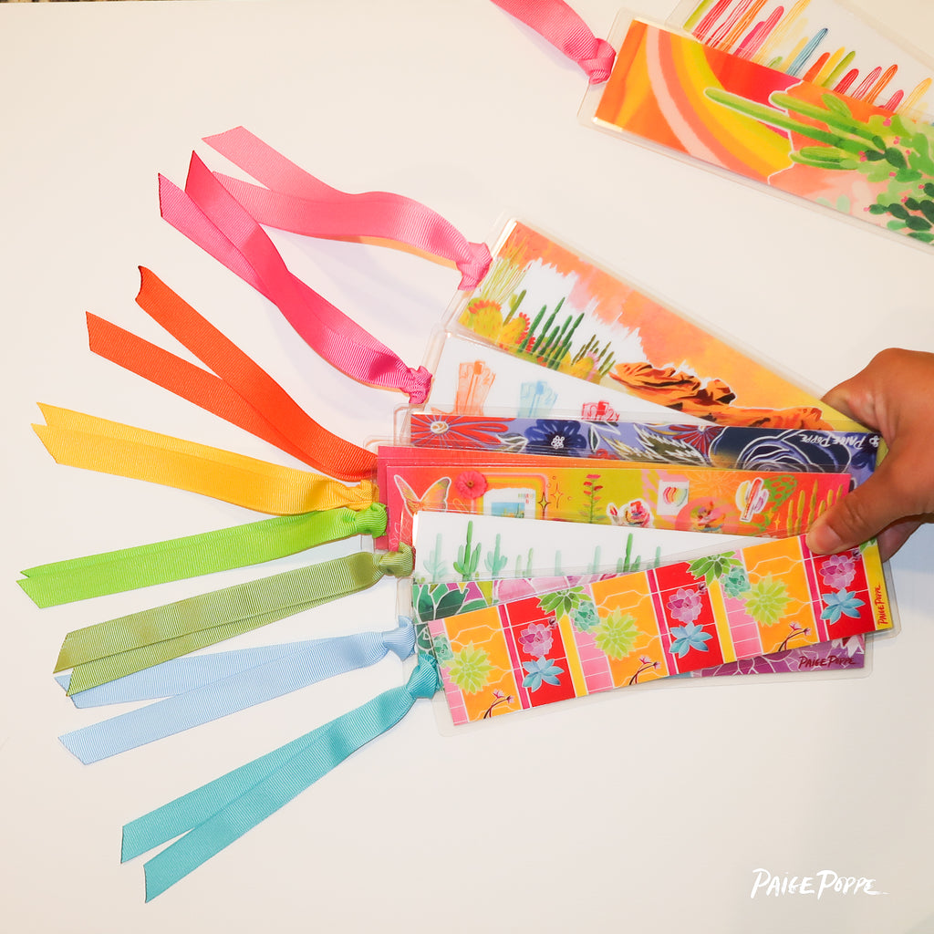 "Camelback Mirage" Ribboned Bookmark