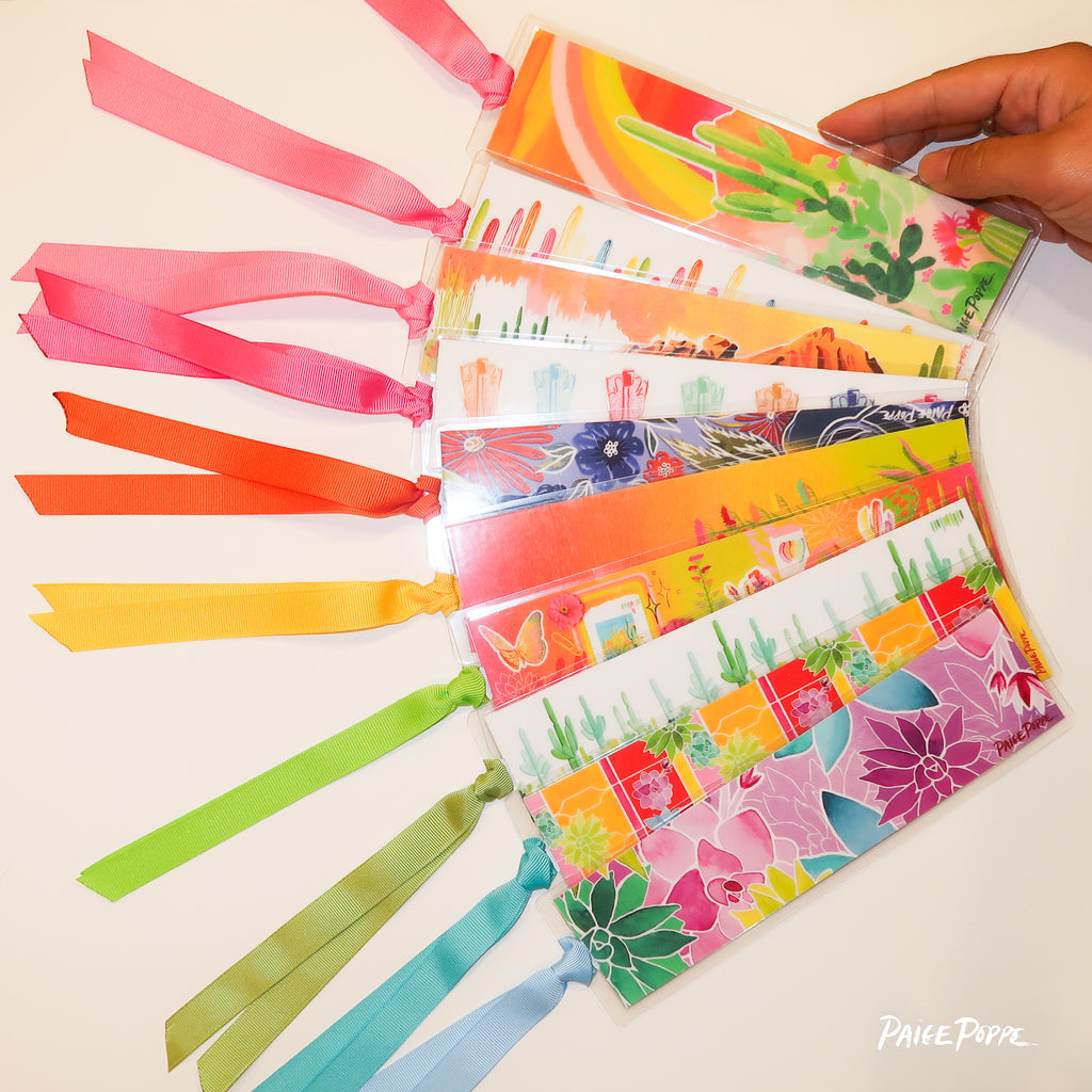 "Emerald Valley" Ribboned Bookmark