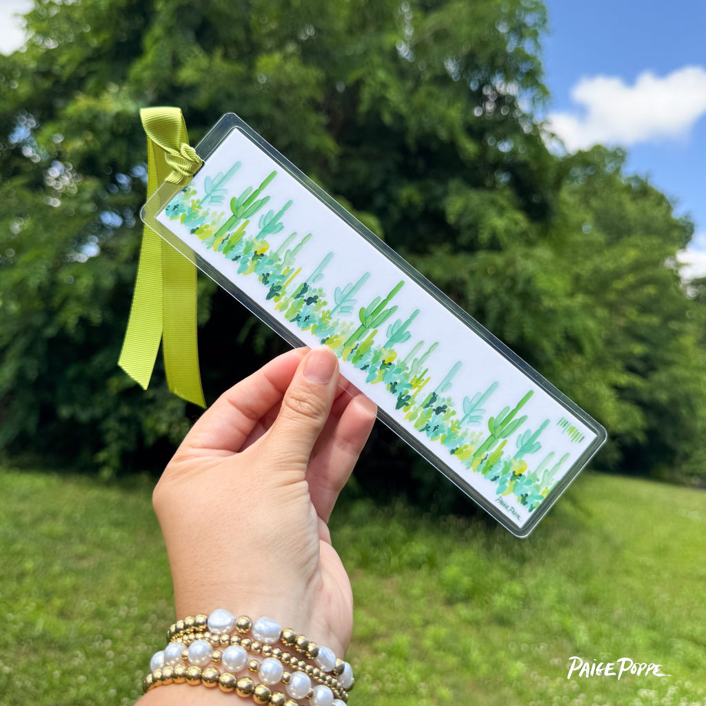 "Emerald Valley" Ribboned Bookmark