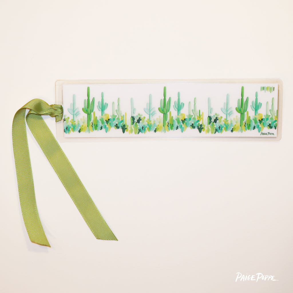 "Emerald Valley" Ribboned Bookmark