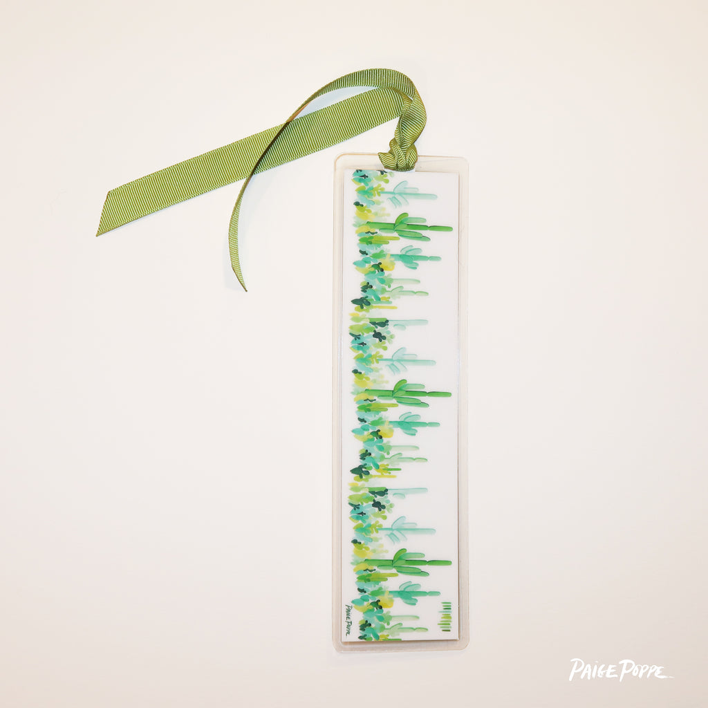 "Emerald Valley" Ribboned Bookmark
