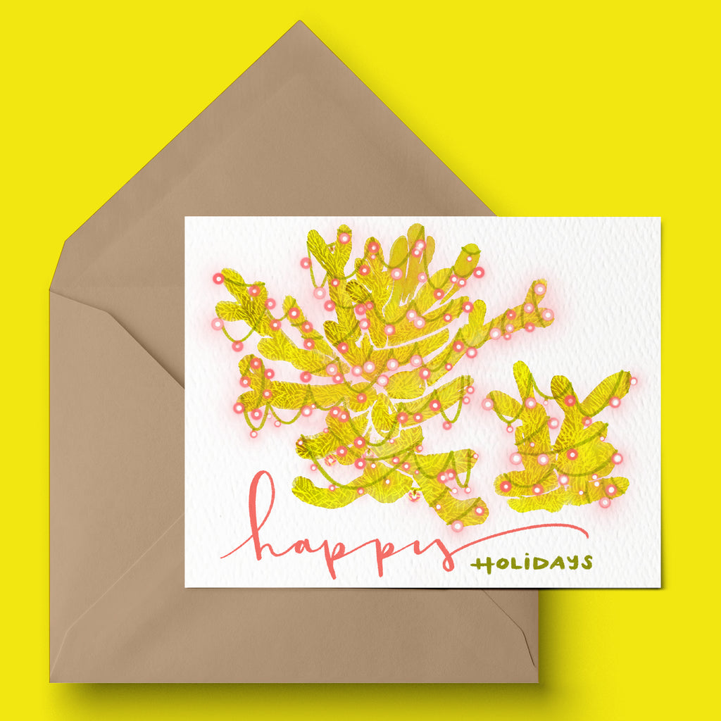 "Candy Cholla" Holiday Greeting Card