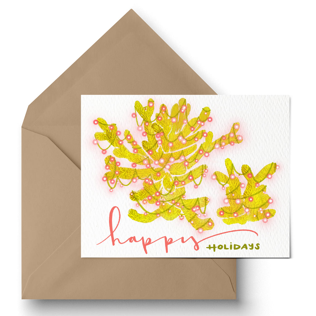 "Candy Cholla" Holiday Greeting Card