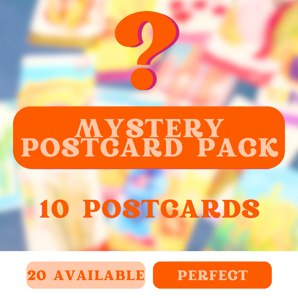 Mystery Postcard Pack: Studio SALE
