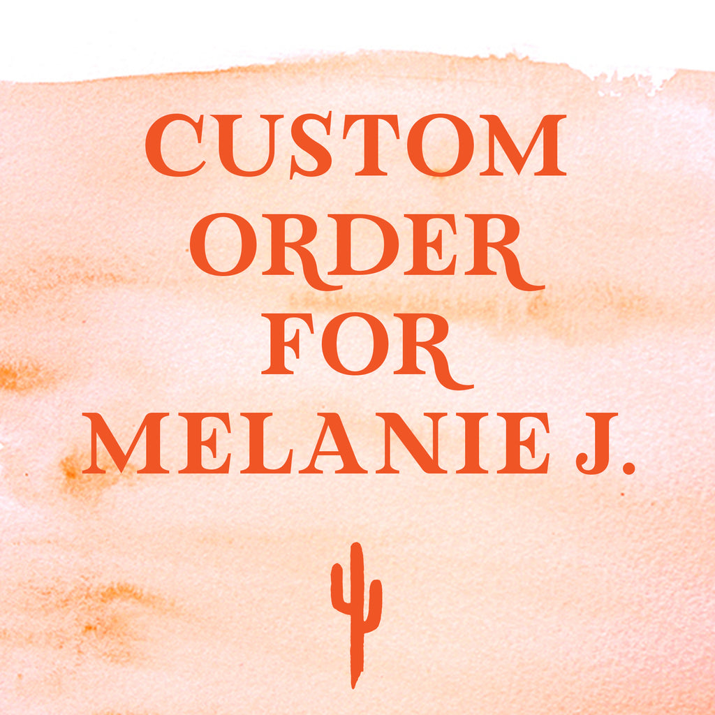 Custom Listing for Melanie J