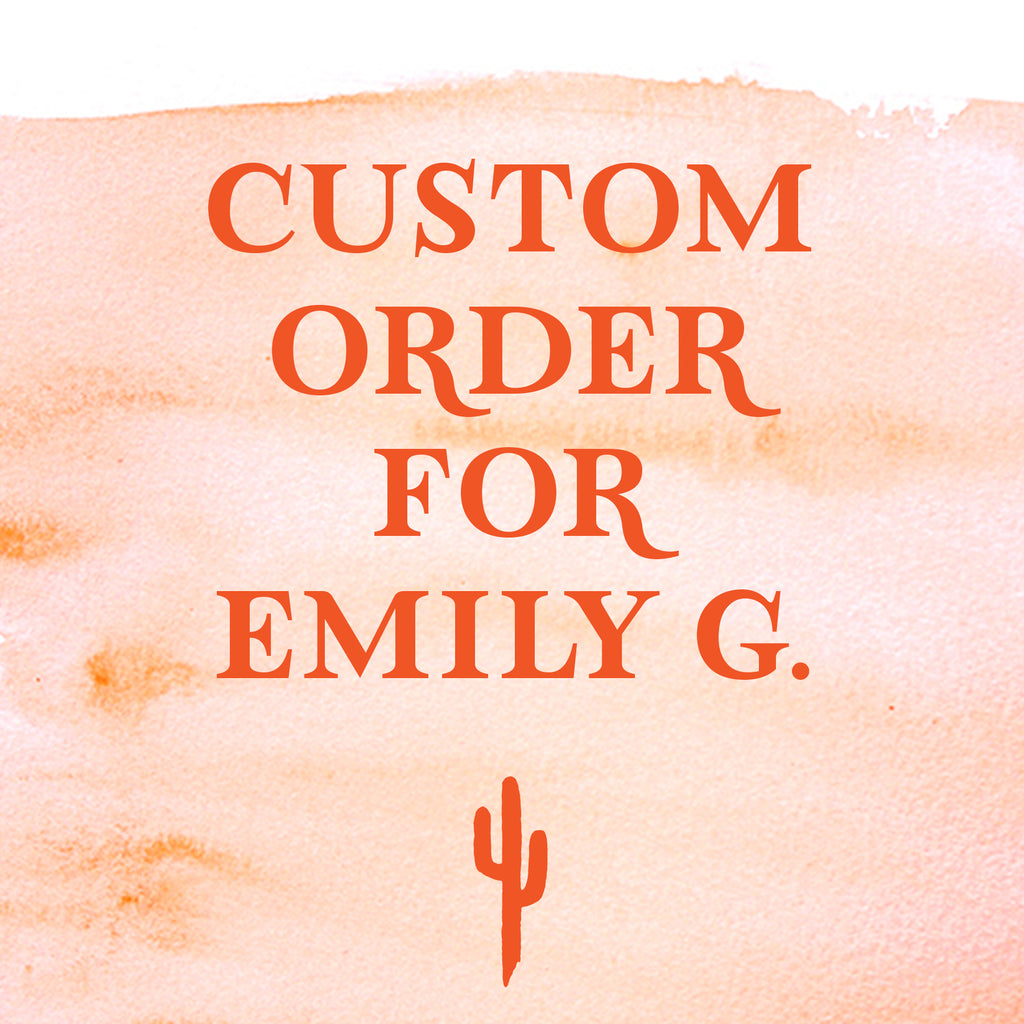 Custom Listing for Emily G.