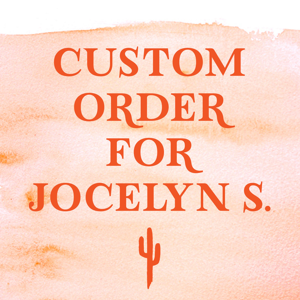 Custom Listing for Jocelyn S.