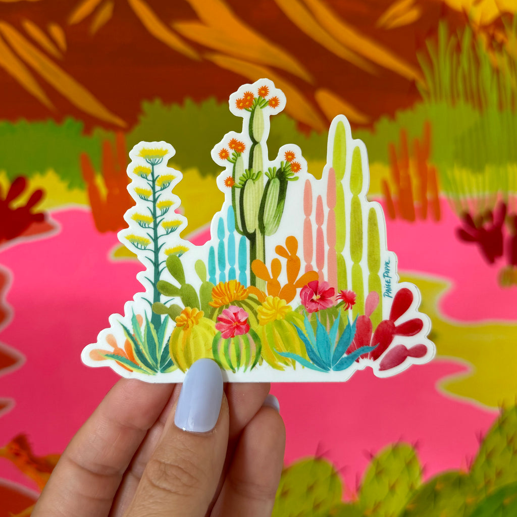 "Desert Whimsy" Sticker