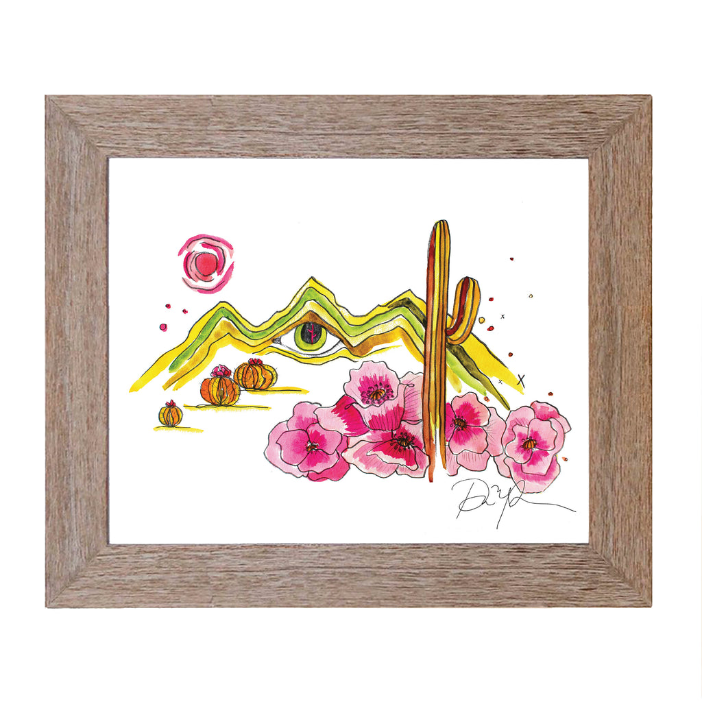 "Eye of the Desert" 5x7 Art Print