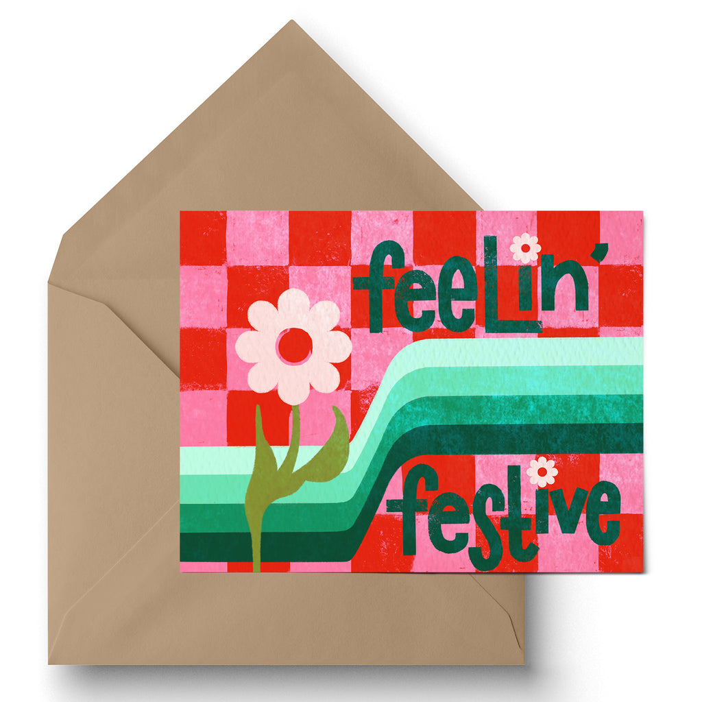 "Feelin' Festive" Holiday Card