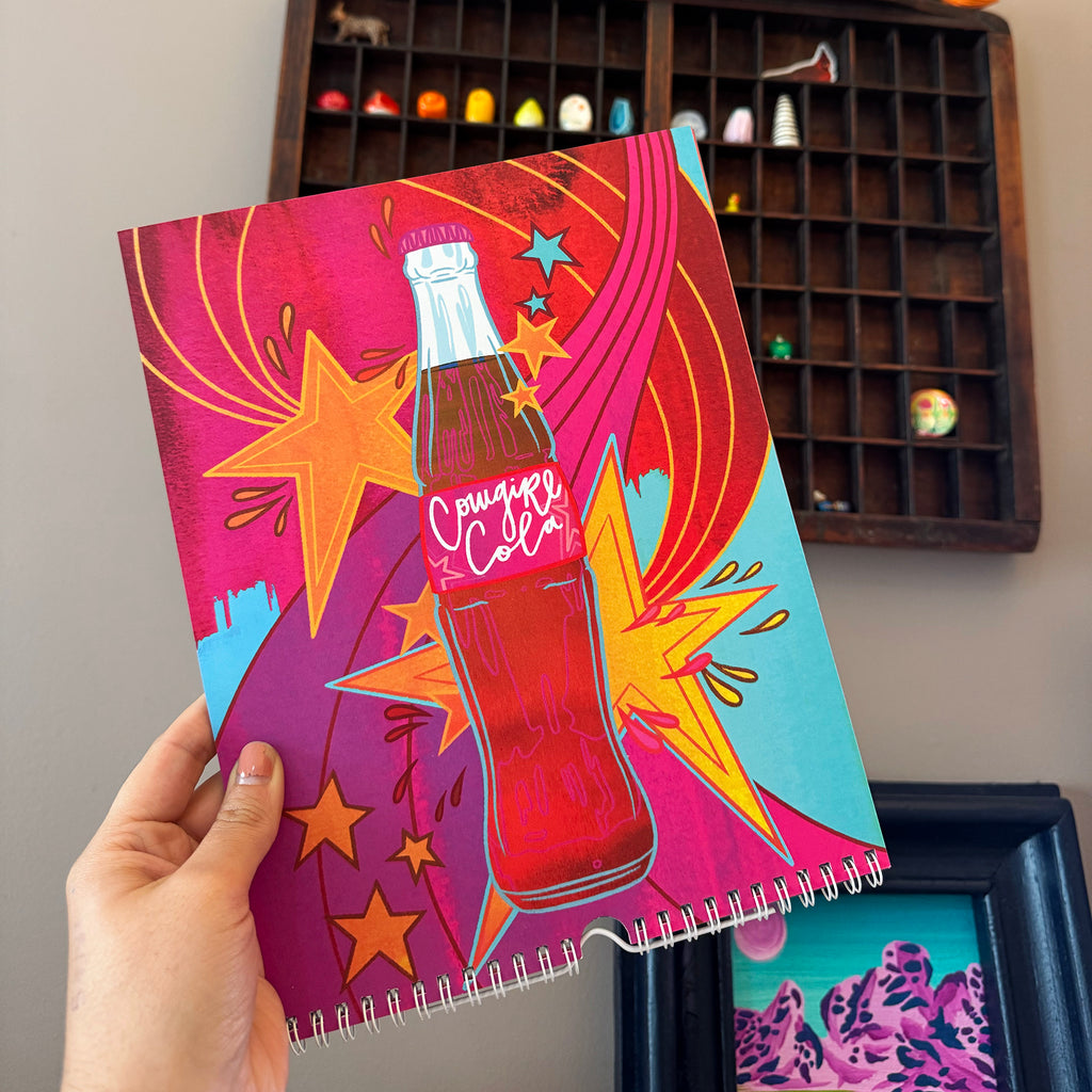 2026 "Cowgirl Kaleidoscope" Wall Calendar