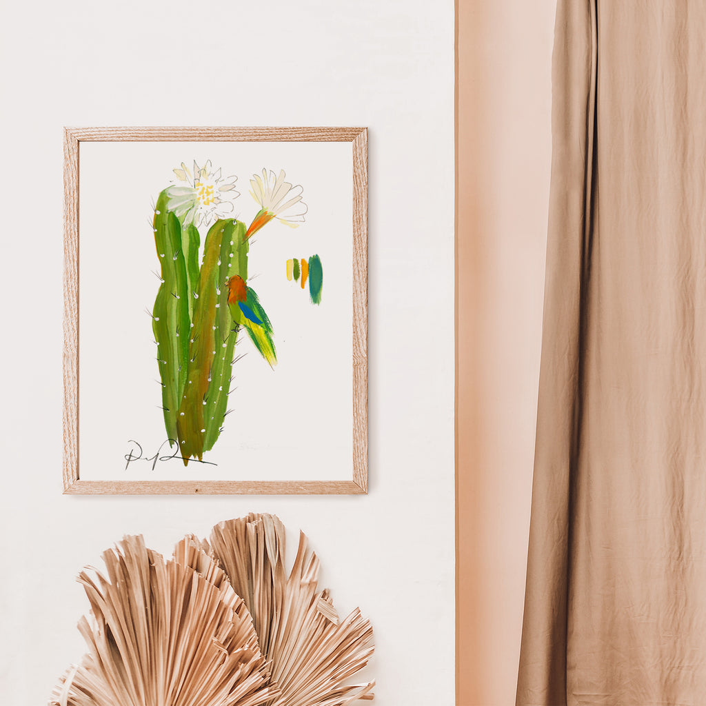 "Lingering Lovebird" 5x7 Art Print