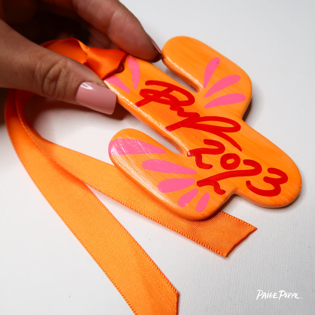 "Wings of Hope" Handpainted Ceramic Ornament