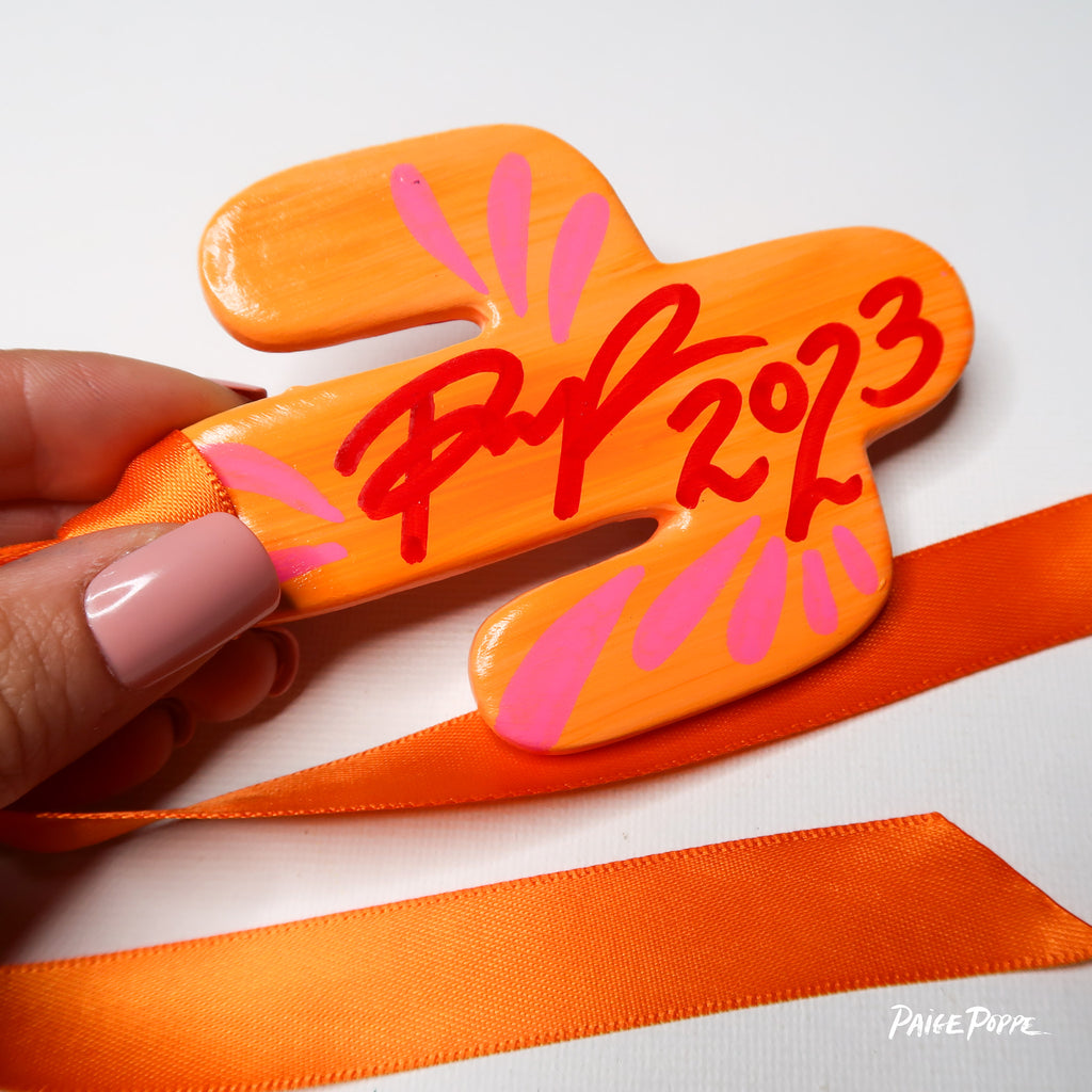 "Wings of Hope" Handpainted Ceramic Ornament