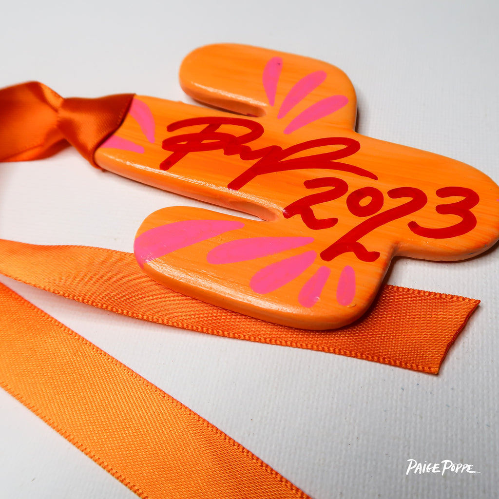 "Wings of Hope" Handpainted Ceramic Ornament