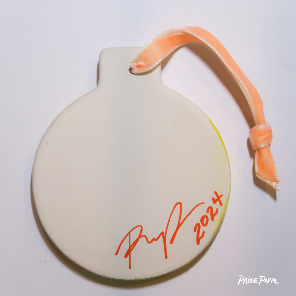 "Sunrise Sonora" Handpainted Ceramic Ornament