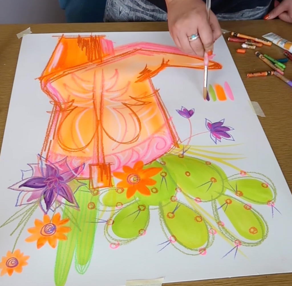 "Blooming Boot" Sticker