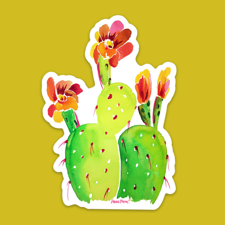 "Technicolor Blossoms" Sticker