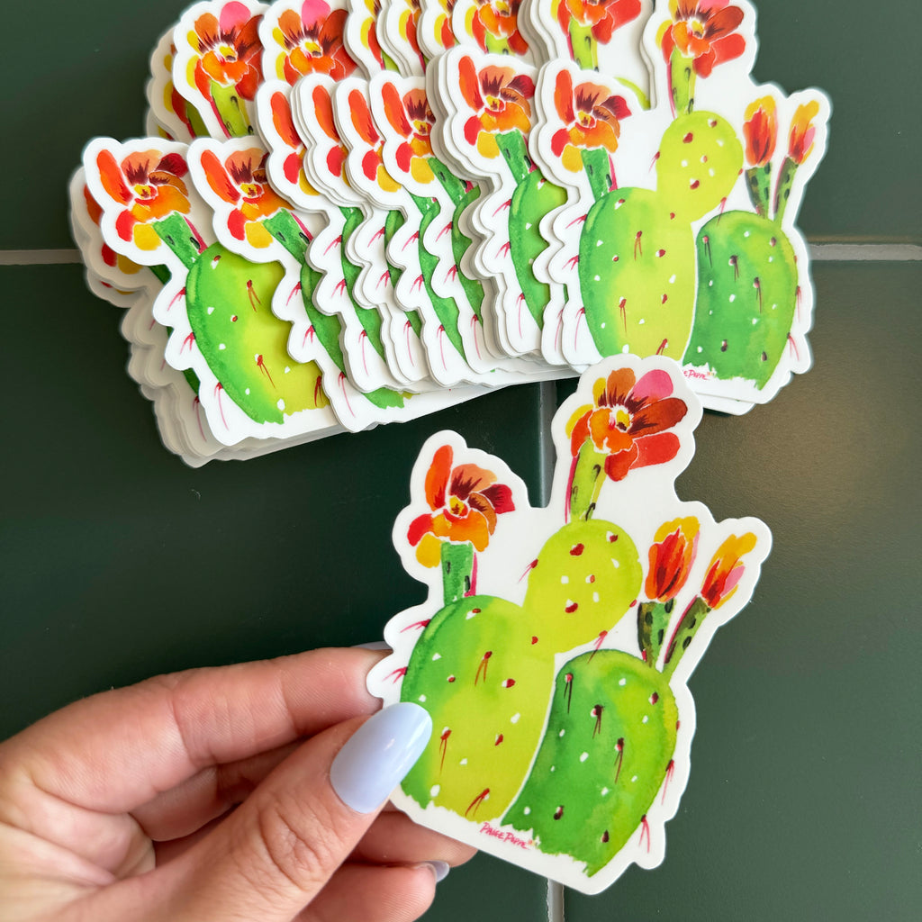 "Technicolor Blossoms" Sticker